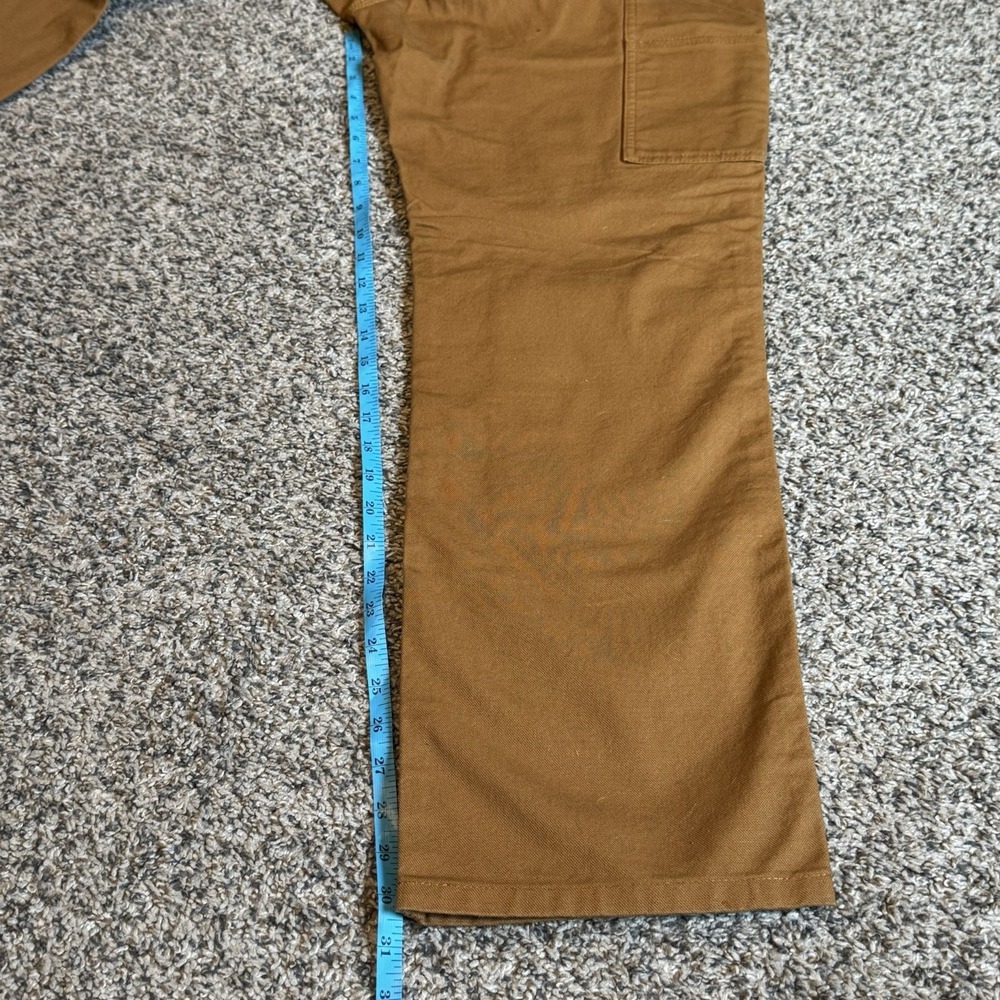 Carhartt Double Knee Work Pants Mens 32x32 Fits 30x30 Brown Relaxed 103334 211 - Picture 6 of 8